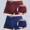 Men's Pockets Underwear Two Zippers Pockets Cotton Underpants Anti-Theft Briefs