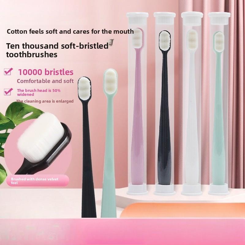 Sets Adult Toothbrush Ultra Soft-bristled Toothbrush Nano Toothbrush for Sensitive Gums Extra Toothbrushes Sensitive Teeth