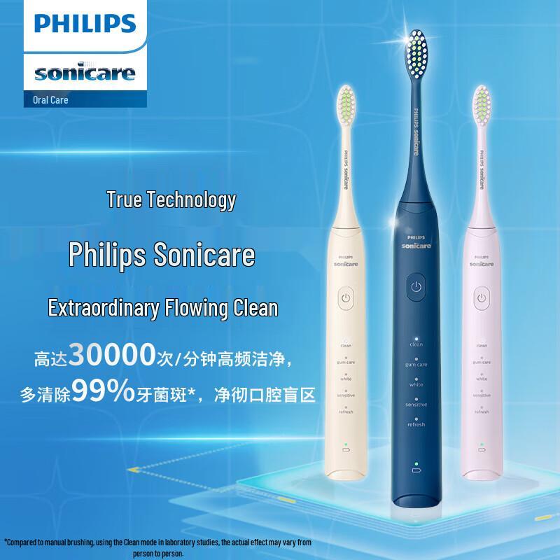 Philips HX2471/03 Gentle Whitening Sonic Electric Toothbrush CN Plug (adapter Included)
