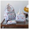 Nuovo Set Zaino Scolastico a Tre Pezzi Cartoon Fragola Grande Capacità 2026 - Resistente all'Usura, Carino, Borsa a Spalle Doppie Casual