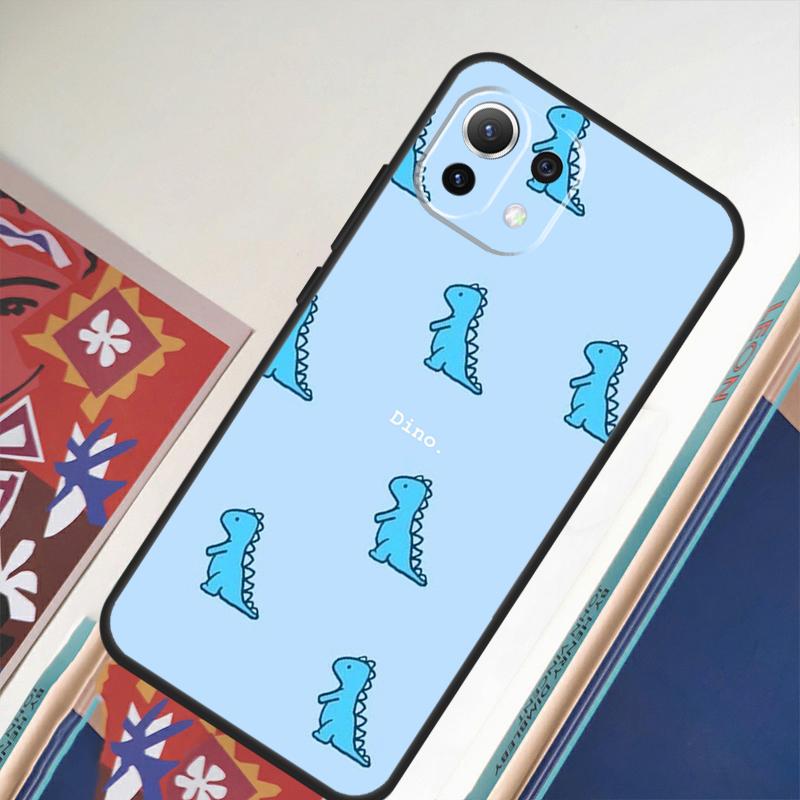 Cute Dino Aesthetic Dinosaur For Xiaomi 11T 12T 13 Pro 12 11 Lite Phone Case For POCO F5 X5 Pro F4 X4 GT F3 M5 X3 Pro