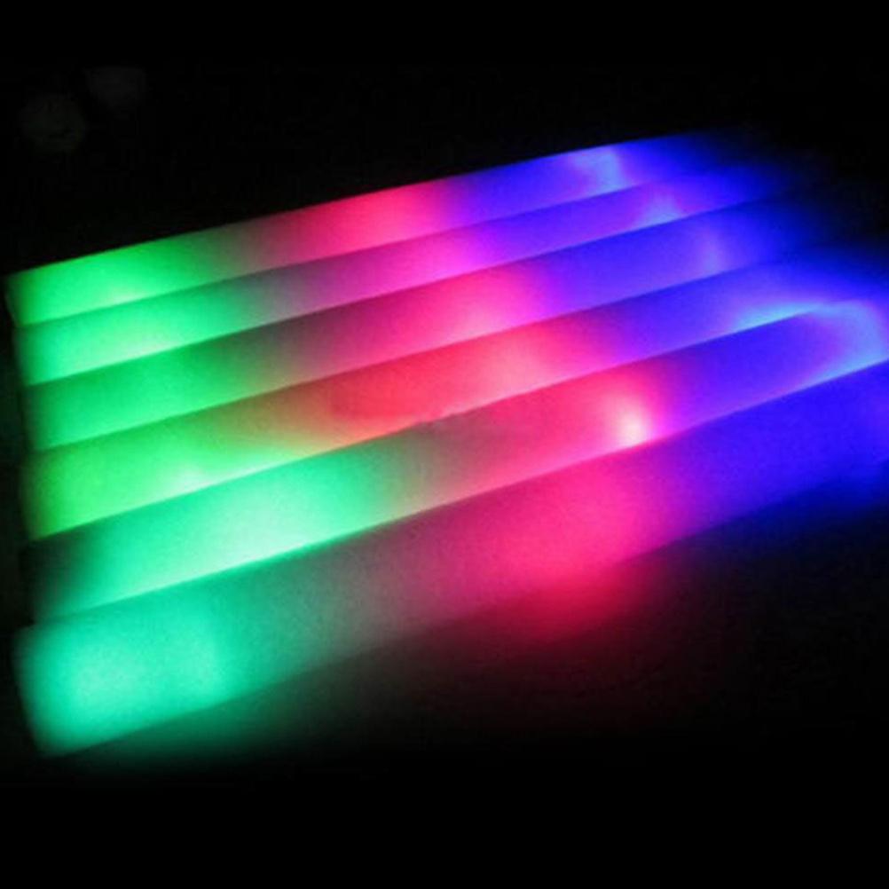 10pcs Glow Sticks Led Light Sticks Fluorescent For Concert Party Christmas Wedding Festival Night Activities