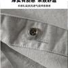 Spring Autumn New Turn-down Collar Fashion Long Sleeve Shirt Man Vintage Printing Button Cardigan High Street Comfortable Tops