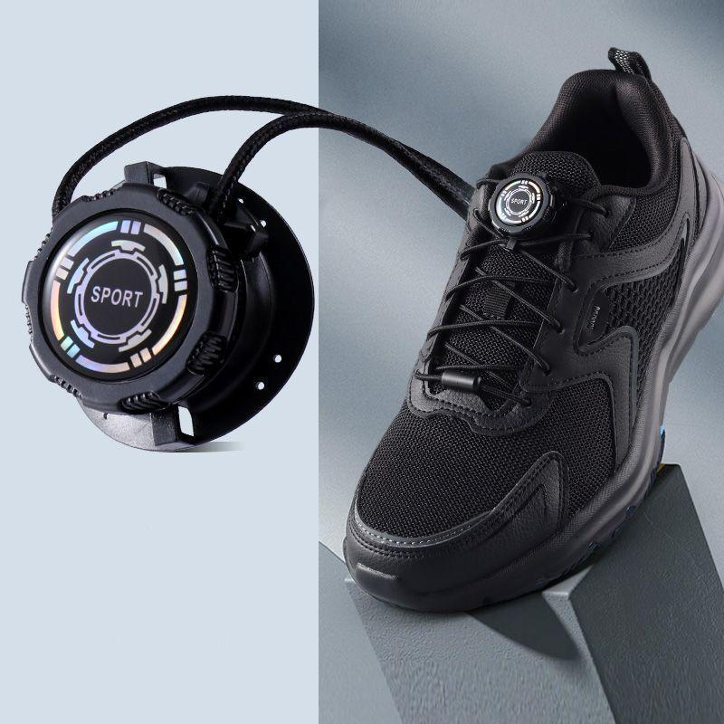 NEW Outdoor Sports Shoe Laces Easy Installation Swivel Buckle Shoelace Sneakers Thick Rope Automatic Shoelaces Shoes Accessories