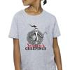 Disney Mädchen The Nightmare Before Christmas Seasons Creepings Kranz Baumwoll-T-Shirt
