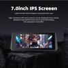 EKIY 7 inch Wireless CarPlay Moto Android Auto Portable Digital Motorcycle Dashboard GPS Navigation Display Screen Monitor TPMS