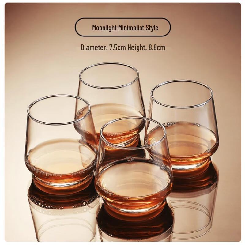 Langxi European Style Whiskey Glass Set