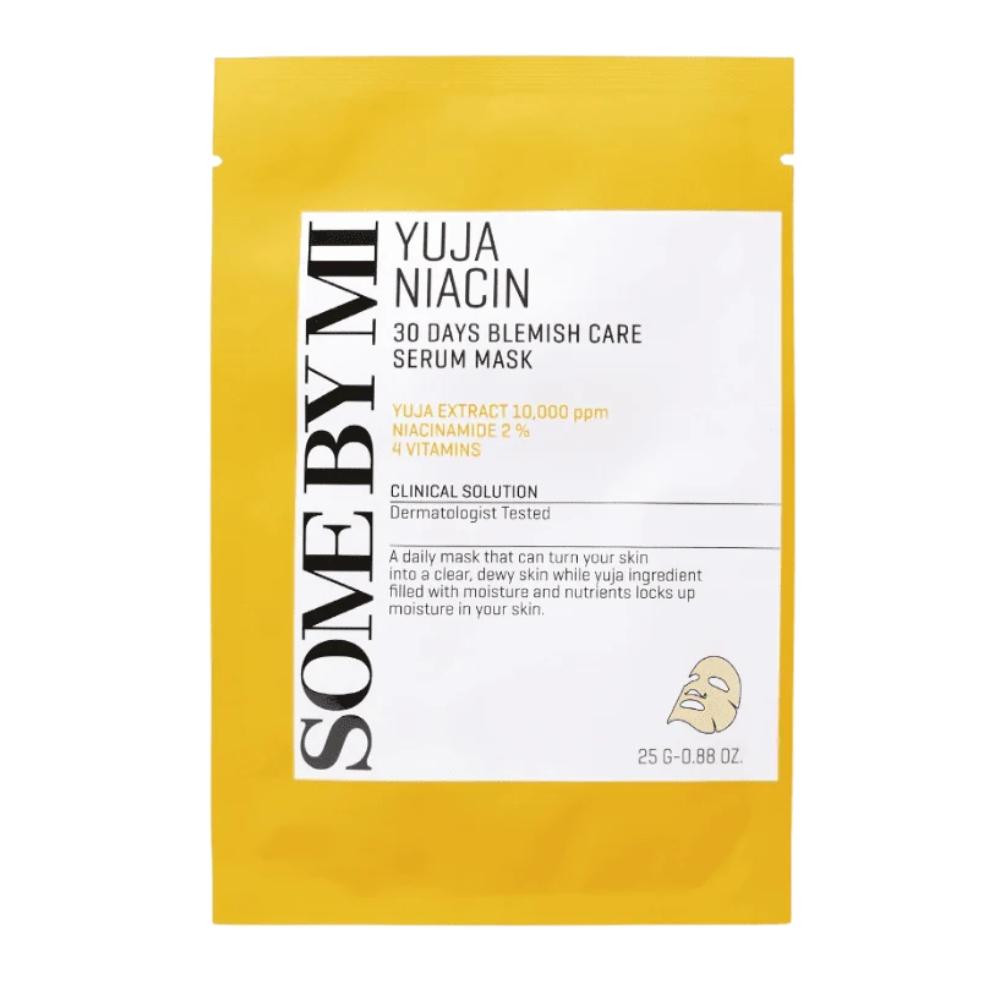 

SOME BY MI Yuja Niacin 30Days Blemish Care Mask - Imperfection Eliminating Mask