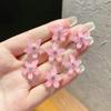 10ks/sada Dívčí květina Mini spona do vlasů pro zaplétání vlasů Knoflíky do vlasů Sponky do vlasů Barrette Styling Vlasové doplňky