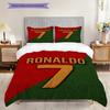 Ronaldo's Legacy Bettwäsche (1 Bettbezug + 2 Kissenbezüge, ohne Füllung) Bettwäsche-Set Weihnachts-Geburtstagsgeschenk Weich und bequem