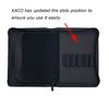 KACO Pen Pen Bag for Fountain Holds 10 Pencils Pen Holder Pouch, Case, Pens/Rollerballs, - Black, Waterproof, Storage,