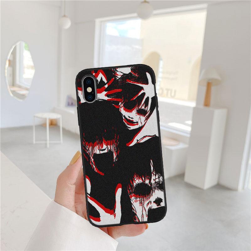 CJ65 Horror Tomie Junji Ito Soft Shell Phone Case for Xiaomi Xiaomi Poco M4 M5 M6 M7 X3 X6 X7 F8 Ultra Pro GT NFC