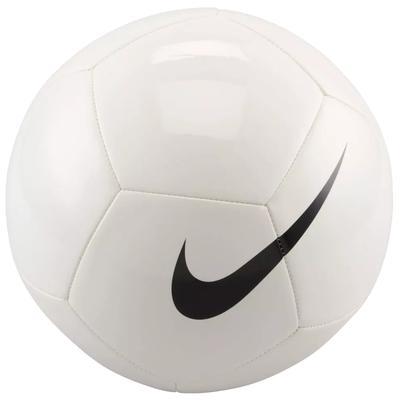 Nike Ballon de football Pitch Team, unisexe, blanc