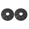 1Pair Rear Suspension Spring Support 90538496 Shock Absorption Coil Spring Seat Damper Suspension Replacement for Opel