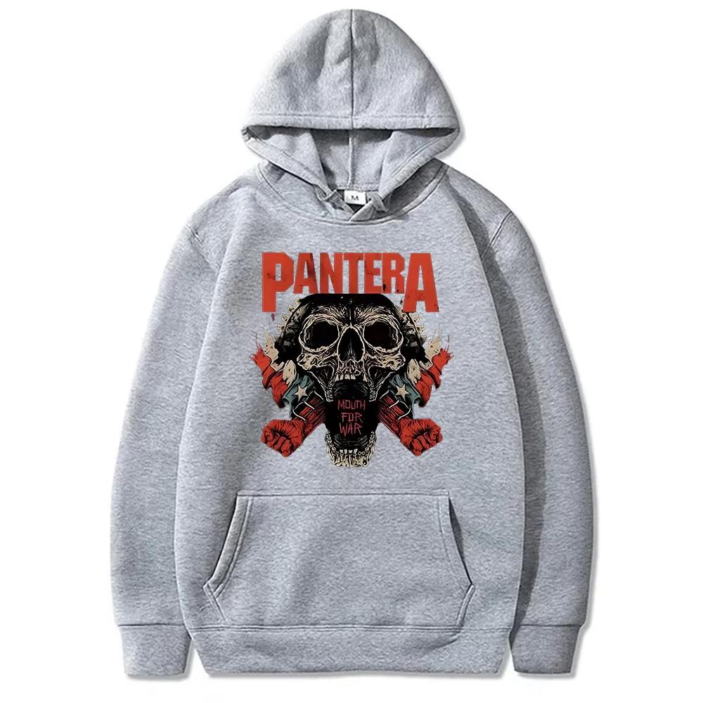 Band Pantera Hoodie Men Women Clothes Pullover Streetwear Casual Fleece Oversized High Street Funko Pop Graphic Print Top Unisex