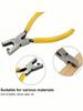1pc 2mm Universal Handheld Watch Band Pliers, Belt Hole Punch Tool, Hole Punch Eyelet Tool, Tag Punching Machine, Strap Hole Puncher Back To School