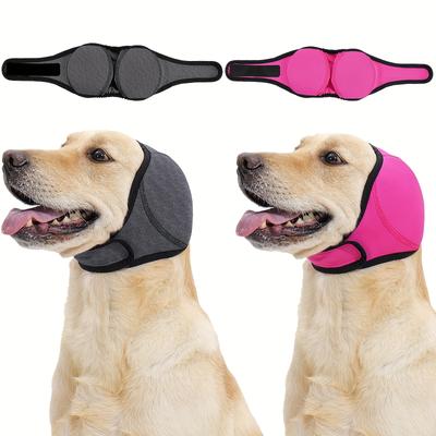 Envoltura para Orejas de Perro con Cancelación de Ruido Cubierta para la Cabeza Anti-Ansiedad para Perro Pequeño Mediano Grande, Gorro Protector para Orejas con Diseño de Correa Ajustable