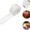 1m Fleischnetz Rolle Schinken Elastisches Netz Geräuchertes Fleisch Geflügel Schinkennetz Fleisch Metzger Garnnetz für Fleisch Koch Räucherwerkzeuge