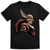 Valkyrie Norse Warrior Winged Helmet Black T-Shirt