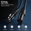 NEEWER XLR Stage Light Cable Wire Signal For Connecting XLR Male to Female Compatible with Moving Headlight Parlight Spotlight with XLR Input Output
