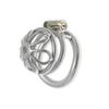 Chaqiu Stainless Steel Chastity Cage Lock for Male Discipline