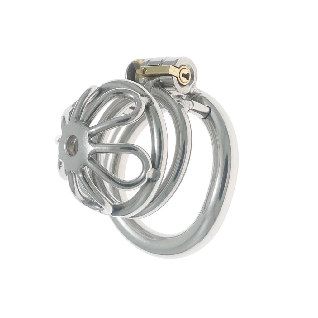 Chaqiu Stainless Steel Chastity Cage Lock for Male Discipline