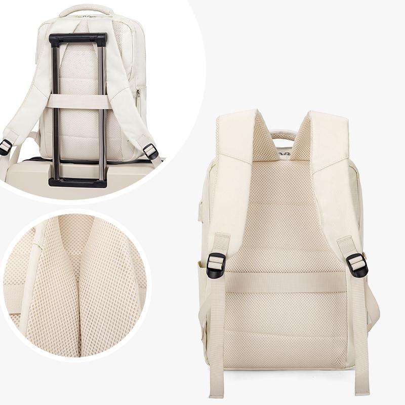 Portable Female Backpack 16 Inches Anti-drop and Bubble Plastic Light and Light for University Students