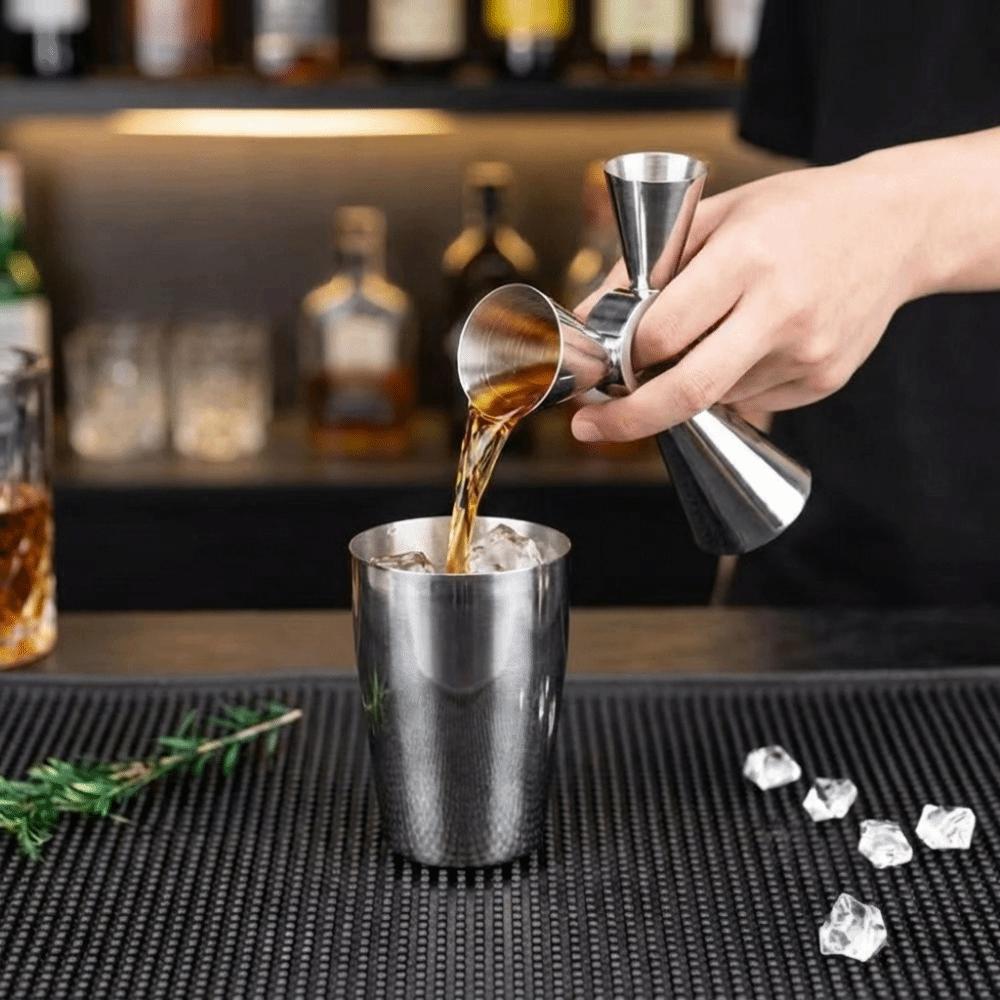 Stainless Steel 3-Ended Measuring Cup Multi-Capacity Drink Spirit Jigger  Parties