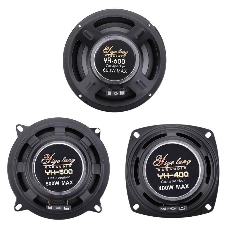 Subwoofer Speakers 4/5/6 Inch Car HiFi Coaxial Speaker Full Range Frequency Car Subwoofer Stereo for Vehicle Automobile