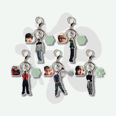 CORTIS 2026 Zhao Yufan & An Ganhao Akrylová sada klíčenek - Merch celebrit (3 kusy)