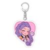 Witch Hunter Keychain Holder Acrylic Anime Fans Gift Bag Hanging Pendant Ornamental Decoration Bag Accessory