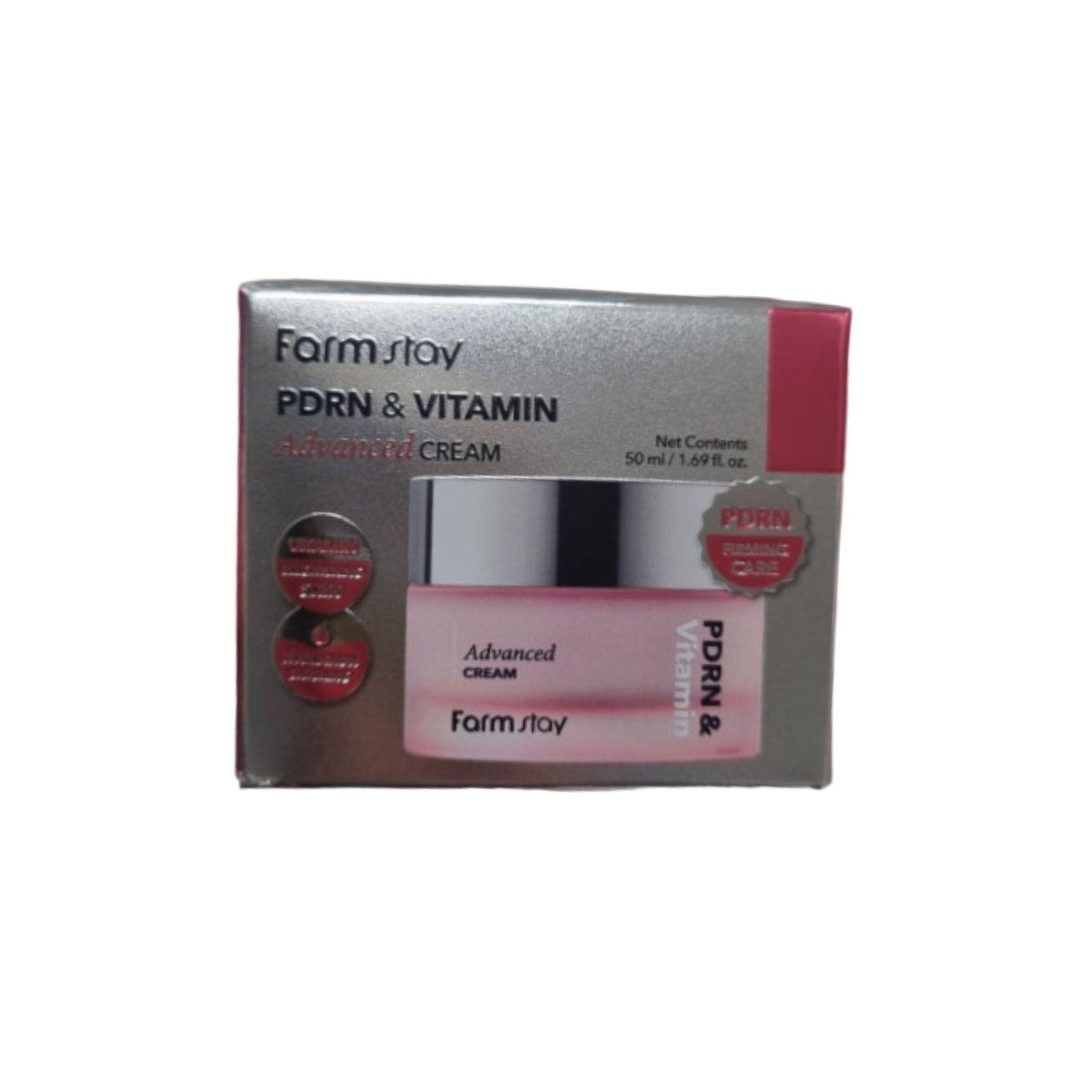 Farmstay PDRN & Vitamin Advanced Cream 50ml(1.69oz) 1ea
