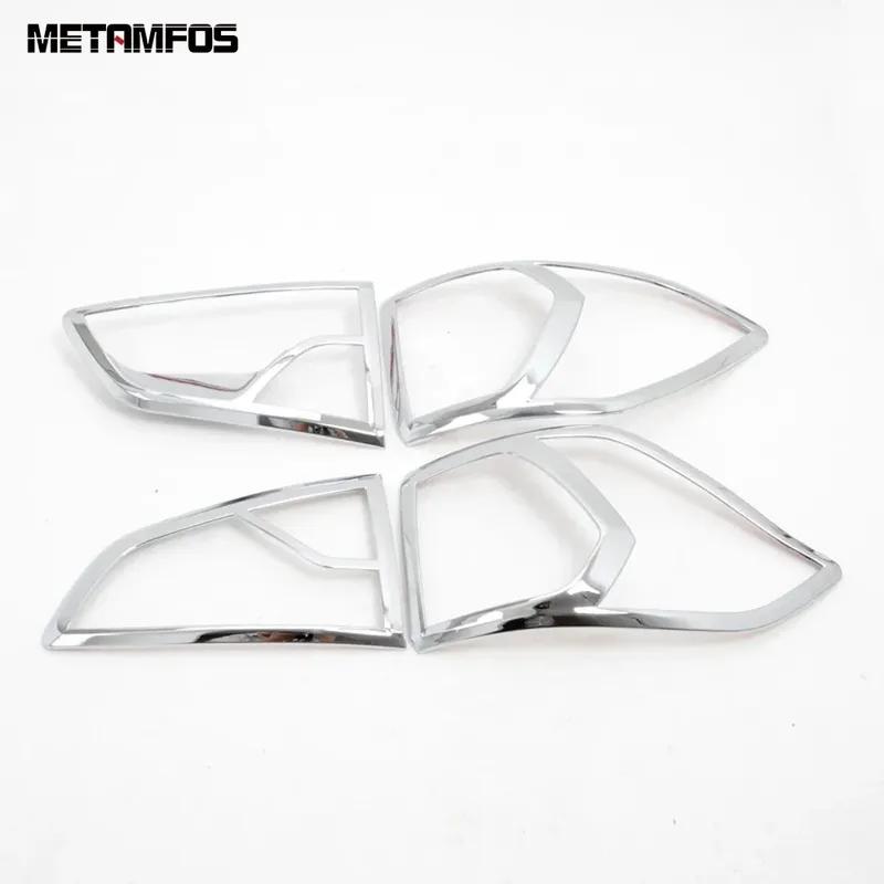 For Ford Ecosport 2013 2014 2015 2016 2017 2018     Chrome Rear Light Lamp Cover Trim Foglamp Bezel Accessories