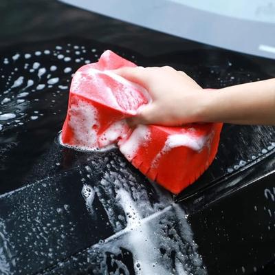 Large Cross Large Cross Soft Foam Grid Sponge Soft Multifunctional Large Sponge  Car Wash Tools