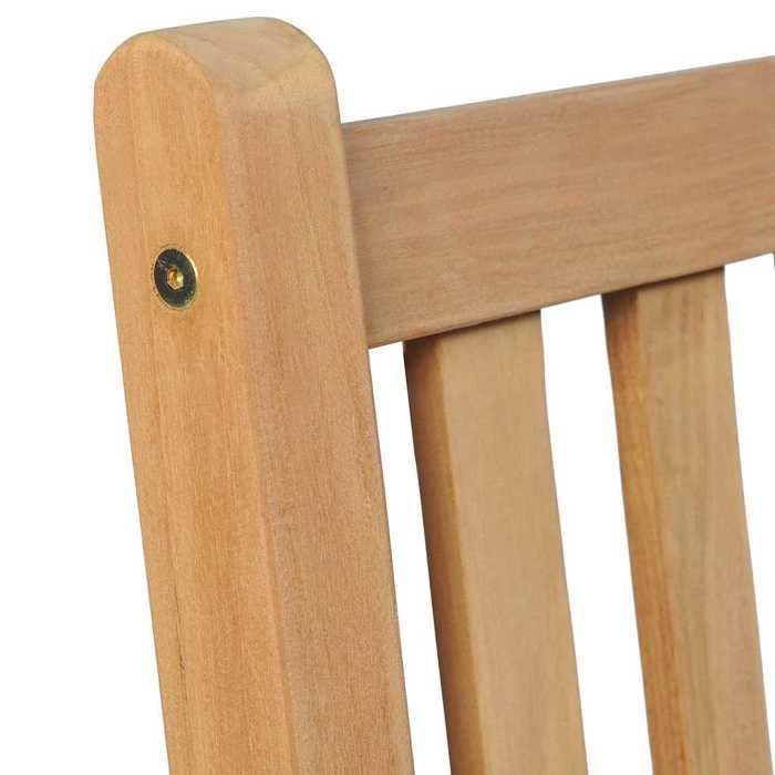 Maison Exclusive - Chaises de jardin lot de 8 avec coussins anthracite Bois teck