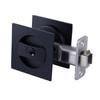 Recessed Door Lock Embedded Wooden Door Lock Square Pocket Lock Hardware Bathroom Flush Privacy Pocket Door Lock With Key