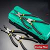6/7 Inch 4pcs/set Circlip Pliers,Needle Nose Pliers Retaining Ring Pliers for Removing Installing Puller Locking Rings Shafts
