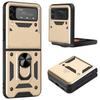 For Samsung Z Flip4 Case Galaxy Z Flip 4 Cover Galaxy Z Flip4 Magnetic Holder Armor Phone Case Slide Camera Protect Back Cover
