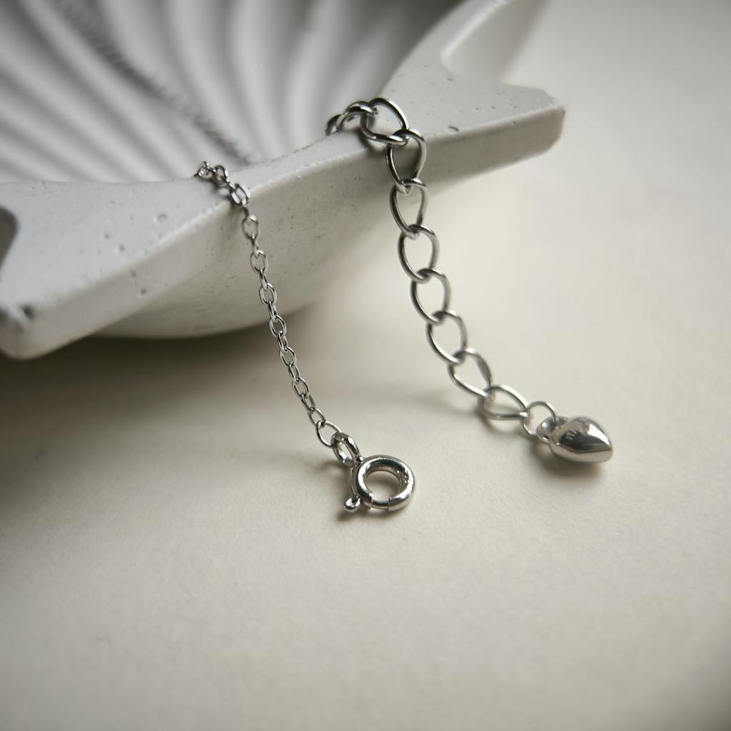 Silver Necklace Without Stones, Product Weight 3.21 G (60002130)