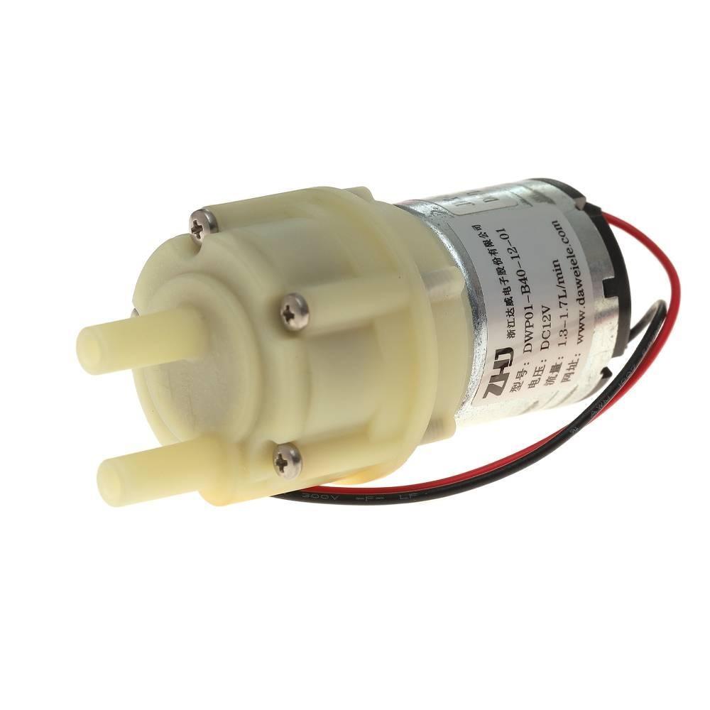DC6-12V 528 Small Diaphragm Water Pump High Flow Rate 1.3L/min-1.7L/min - Compact Pump for Efficient Water Transfer
