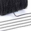 2meters Stainless Steel Extension Chain Gold Color Necklace Bracelet Supplies Chain Wholesale Accessories for Jewelry Making DIY
