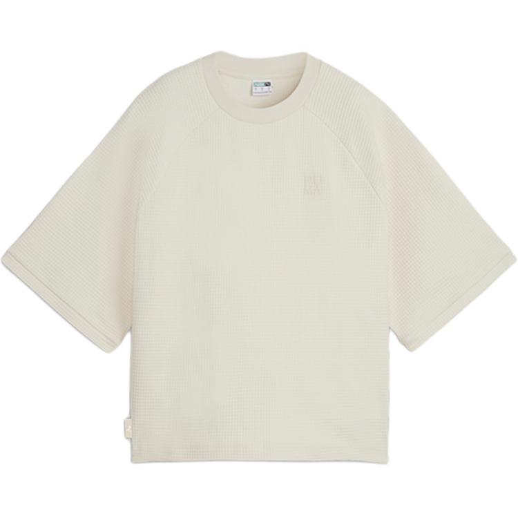 

Puma Sports Lifestyle Series Round Neck Breathable Fashionable Versatile Short Sleeve T-Shirt Women T-Shirts 626055-87 S