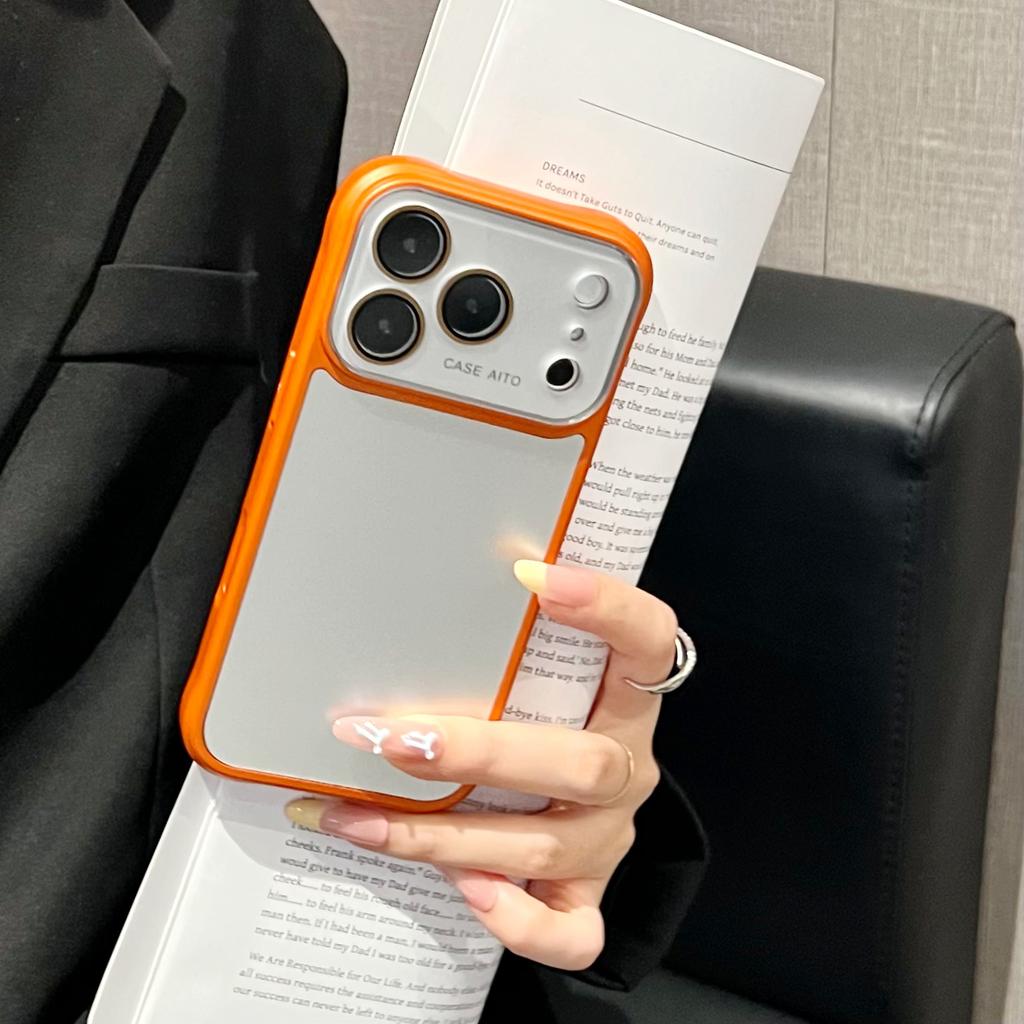 Applicable To Apple 17promax Premium Sense AG Matte Mobile Phone Case Large Window iPhone16 All-inclusive 15 Protective Case