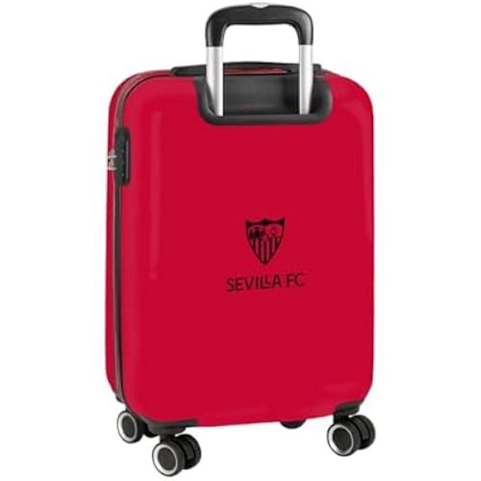 Trolley de Cabine - SAFTA - Sevilla FC - 20 Pouces - Valise légère - Cadenas de sécurité
