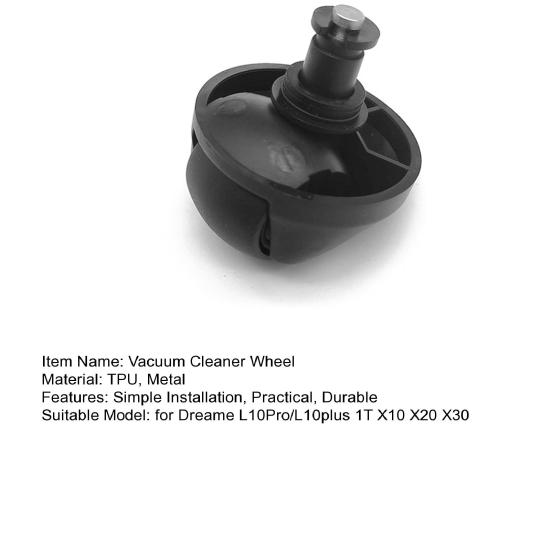 Náhradní díly předního kola vysavače Zacvakávací instalace Tichý provoz Kolo s 360stupňovou rotací