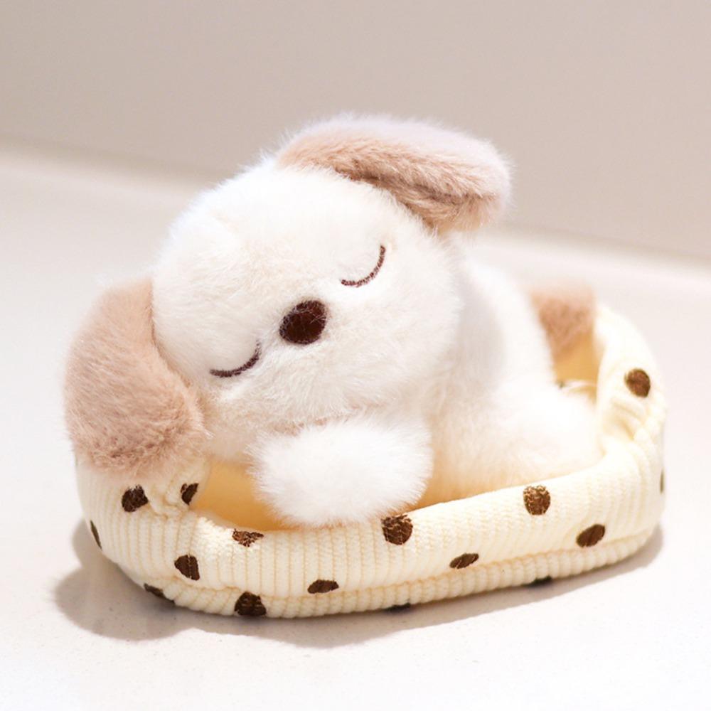 

Fluffy Sleep Animal Plush Toys Appease Cartoon Rabbit Bear Pig Doll Lie Prone Animal Toys Kids Style A