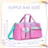 Kinder Reisetasche Mädchen Damen Reisetasche Geschenke Übernachtungstasche für Mädchen Damen Tragetasche Übernachtungstaschen für Mädchen Fitnessstudio Tanztaschen mit Schuh