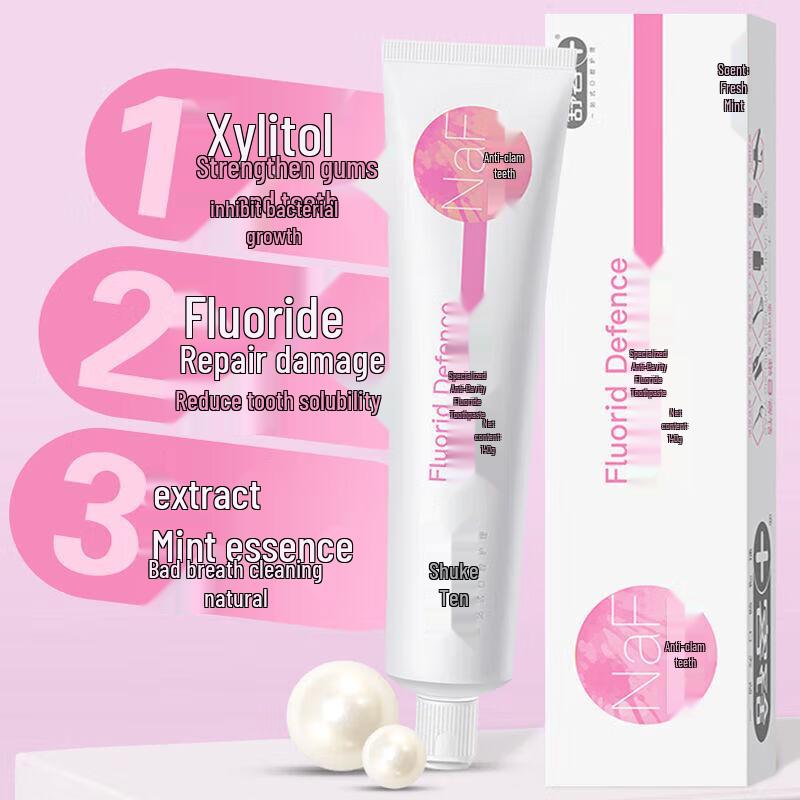 

Saky+ Professional Whitening & Anti-Cavity Toothpaste