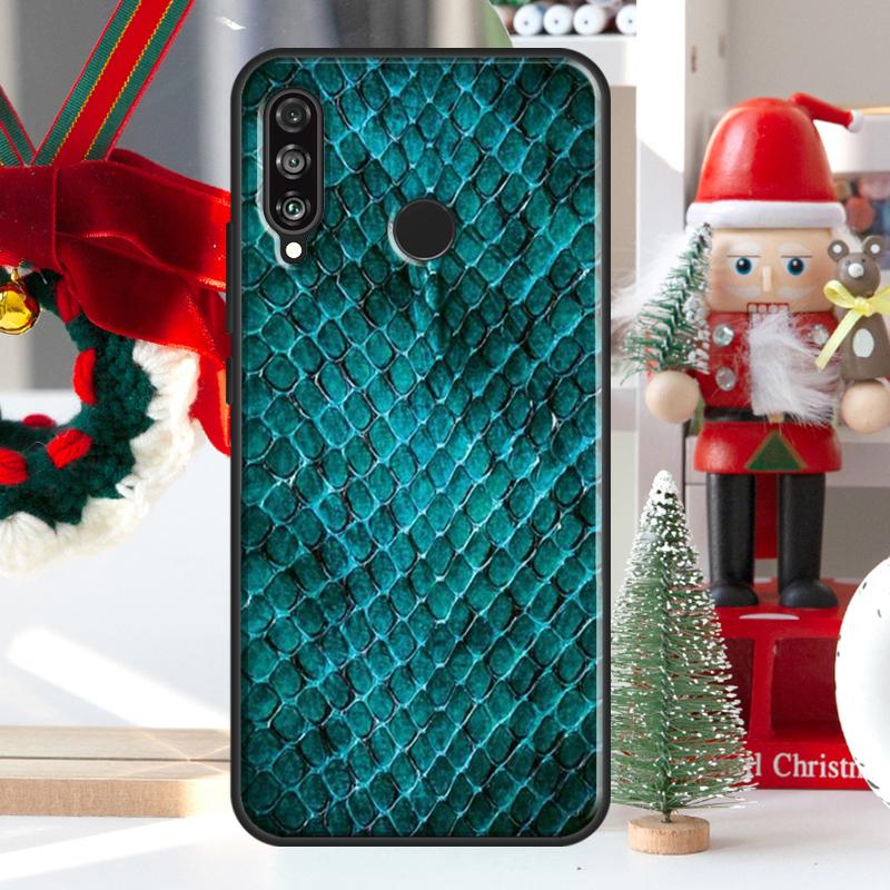 Snake Skin For Huawei Nova 9 10 SE 11 Pro Y60 Y70 Y90 Y61 Y91 Y72 Y73 12i 11i 8i P20 P30 P40 Lite Case