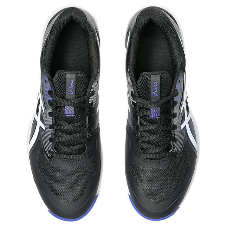 Asics Game FF Kényelmes Divatos Tartós Lélegző Alacsony Szárú Teniszcipő Férfi Sneaker Fekete Fehér 1041A489-001